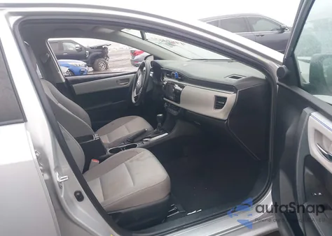 2016 Toyota Corolla Le из США, поврежденный, VIN 2T1BURHE1GC555640